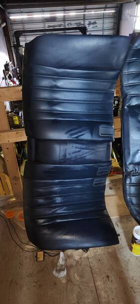 52101927587 Bmw Front And Rear Blue Seats Door Panels E23 733i 735i E28 528e 533i Oem