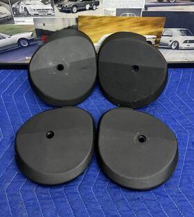 52101934684 Bmw E28 E24 E30 Genuine Oem Sport Seat Side Hinge Cover Black Trim Set Of 4