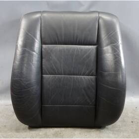52101966150 Bmw 1988-1992 E32 7-series Front Seat Backrest Cushion Black Leather Oem