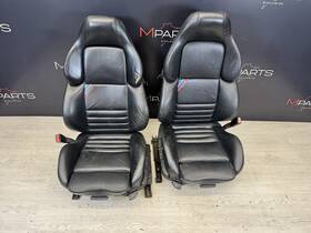 52102251772 Bmw E36 M3 95-99 Front Black Vaders Seat Heated Manual Notes