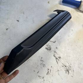 52107016462 Bmw 2004-2007 525i - Front Right Seat Rail Track Cover / Trim 7016462