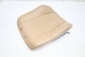 52107077555 Bmw 00-06 E53 X5 Front Right Or Left Upper Backrest Seat Leather Cover Unit Oem