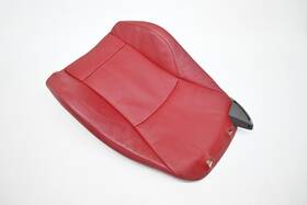 52107121710 Bmw 03-08 E85 Z4 Front Right Top Seat Backrest Heatd Cushion Leather Red Oem