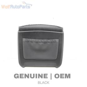 52107161887 Bmw 2008-2014 X6 - Front Lower Seat Back Panel With Pouch 7161887 52107161887 Bmw 2008-2014 X6 - Front Lower Seat Back Panel With Pouch 7161887