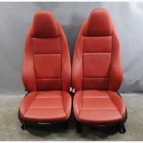 52107213947 Bmw 2009-2016 E89 Z4 Roadster Factory Sports Seat Pair Coral Red Leather Oem 52107213947 Bmw 2009-2016 E89 Z4 Roadster Factory Sports Seat Pair Coral Red Leather Oem