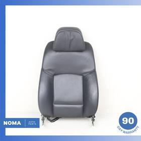 52107230648 Bmw 10-13 F10 550i Front Left Driver Top Upper Seat Cushion Black Oem
