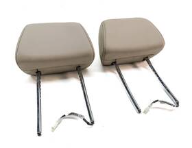 52107255870 Bmw 11-18 X3 X4 F25 F26 Front Left Right Seat Headrest Set/2 Oyster
