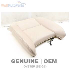 52107260922 Bmw 2012-2013 Activehybrid 5 - Front Right Lower Seat Bottom Cushion Leather