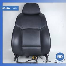52107261398 Bmw 10-13 F10 550i Front Right Or Left Top Upper Seat Cushion Nappa Black Oem