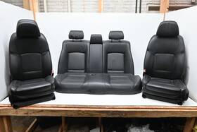 52107303823 Bmw Complete Leather Sport Heated Seat Set Black Nasw Oem F01 F02 750i 740 13-15