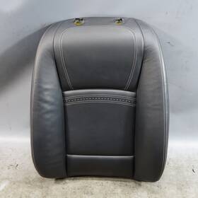 52107349918 Bmw 14-16 F10 5-series Front Right Seat Backrest Cushion Black Napa Leather Oem