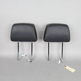 52107368473 Bmw 2011-2018 X3 X4 Front Seat Headrest Pair Inch X Logo Oem Used