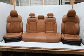 52107412685 Bmw Interior Seat Set Leather Nari Cognac Seats Oem G12 G11 750i 740i 2016-2019