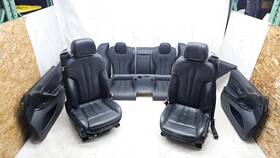 52108052981 Bmw 12-18 F06 640i 650i M6 Heated Seats And Door Panels Assy Set Leather Black Oem