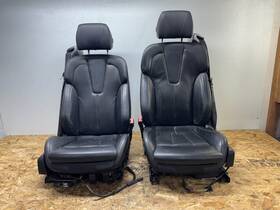 52108055485 Bmw 2012-2019 F06 640 650 M6 Front Left/right Seat Set Complete Merino Black Oem