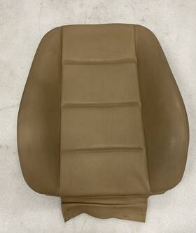 52108146321 Bmw E36 3 Series Front Seat Backrest Cushion Pad Beige Vinyl Oem