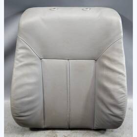 52108253285 Bmw 1999-2003 E39 5-series E38 Front Seat Backrest Cushion Grey Leather Oem