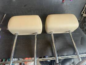 52109118919 Bmw 07-08 328i 335i Rear Seat Headrest Head Rest Dakota Beige Clean Oem