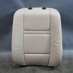 52109139927 Bmw 08-14 E70 X5 X6 Front Right Seat Backrest Cushion Oyster Beige Leather Oem