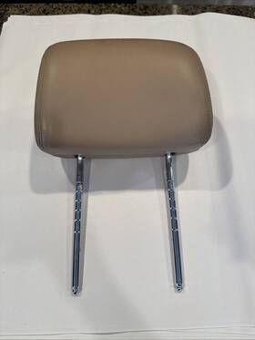 52202262237 Bmw 1994- 99 E36 3-series Convertible Rear Headrest Leather Sand Beige Excellent