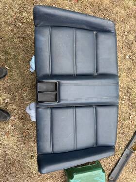 Bmw 52202264962 E30 Convertible Rear Leather Seat Upper
