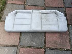52202267080 Bmw 95-99 E36 M3 Coupe Rear Seat Bottom Bench Cushion Dove Grey Leather Oem