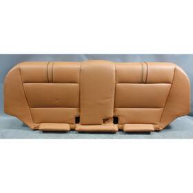 Bmw 52203410361 2004-2006 E83 X3 Sav Early Rear Seat Bottom Bench Terra Cotta Leather Oem