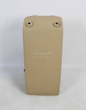 52206962974 Bmw E65 E66 Nasca Beige Rear Seat Center Console Armrest W Heat 2002-2008 Oem