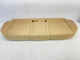 52206973287 Bmw 07-13 E70 X5 Rear Lower Bottom Seat Cushion Bench Leather Heated Beige Oem
