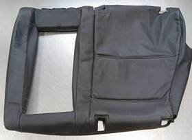 52207122265 Bmw X5 2003 Oe Left Rear Driver Lh Upper Seat Cover Black Leather 4q
