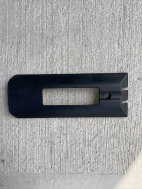 52207171832 Bmw 2007-2018 X5 - Rear Left 3rd Row Outer Seat Rail Trim 7171832