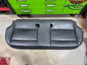 52207235431 Bmw Rear Bottom Seat Leather Dakota Black Oem F25 X3 2011-2017