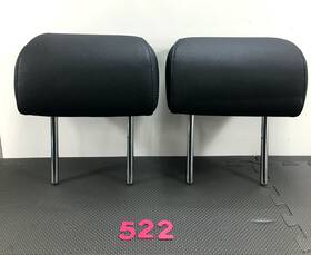 52207238926 Bmw 04-10 E60 525i Driver And Passenger Rear Seat Headrest Head Rest Pair Oem