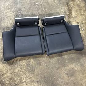 52207246595 Bmw 2007-2010 E92 3-series Folding Rear Seat Bench Bottom Cushion Black Leather