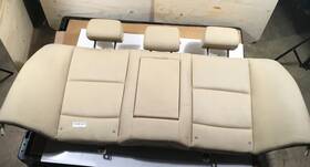 52207254244 Bmw 2011-2016 F10 535i Sedan Rear Back Upper Seat With Headrest And Bolstster Oem