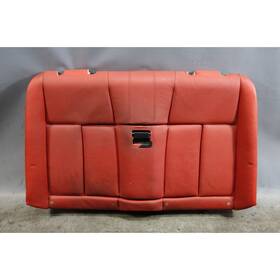 52207257068 Bmw Damaged 09-13 E88 1-series Convertible Rear Seat Backrest Red Leather Oem
