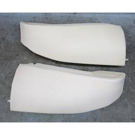 52207261227 Bmw 2011-2013 F10 5-series Rear Seat Side Bolster Pair Oyster Leather Oem