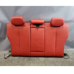 52207309827 Bmw 12-19 F30 3-series Sedan Rear Folding Seat Backrest Coral Red Leather Oem