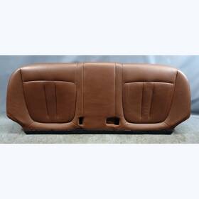 52207353350 Bmw 2014-2018 F15 X5 Sav Rear Seat Bottom Bench Pad Terra Brown Leather Oem