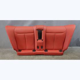 52207354559 Bmw 2015-2012 F23 2-series Convertible Rear Seat Bottom Coral Red Leather Oem