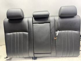 52207844889 Bmw 13-16 F10 M5 Factory Rear Folding Seat Backrest Perforated Black Leather Oem