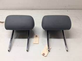 52207898734-16036 Bmw M3 Coupe Rear Seat Headrest Pair Palladium Silber / Silver Leather