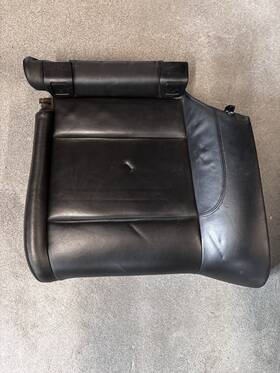 52208038664 Bmw M3 Rear Seat Cushion Nappa Leather Black Convertible E93 2008-2013 Oem
