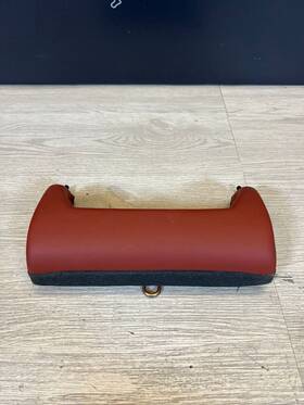 52208043035 Bmw 08-13 E92 M3 Coupe Rear Seat Bottom Bench Fox Red Leather Insert Trim