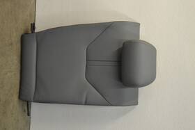 52208043187 Bmw E92 M3 Rear Right Seat Backrest Back Palladium Silver Leather Oem 2008-2013