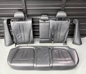 52208061282 Bmw 15-19 X5m F85 Leather Heated Rear Seat Set Upper Lower Cushion Black