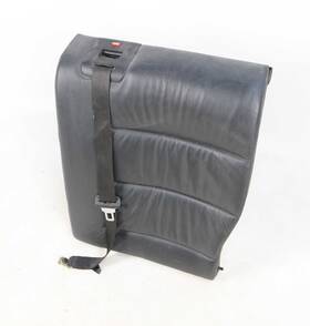 52208130291 Bmw E36 Left Rear Seat Backrest Cushion Fold Down Black Bison 1992-1993 Oem