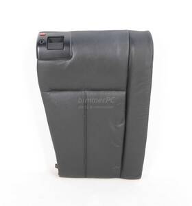 52208198262 Bmw E39 Black Leather Right Rear Seat Backrest Cushion W Fold Down 1996-2003 Oem