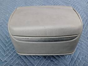 52208255035 Bmw 2000-2006 E46 M3 330ci Convertible Rear Seat Leather Headrest Grey