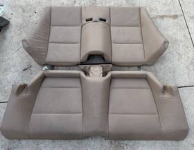52208255048 Bmw E46 330ci 325ci Convertible Back Rear Top And Bottom Seat Beige Leather Tan